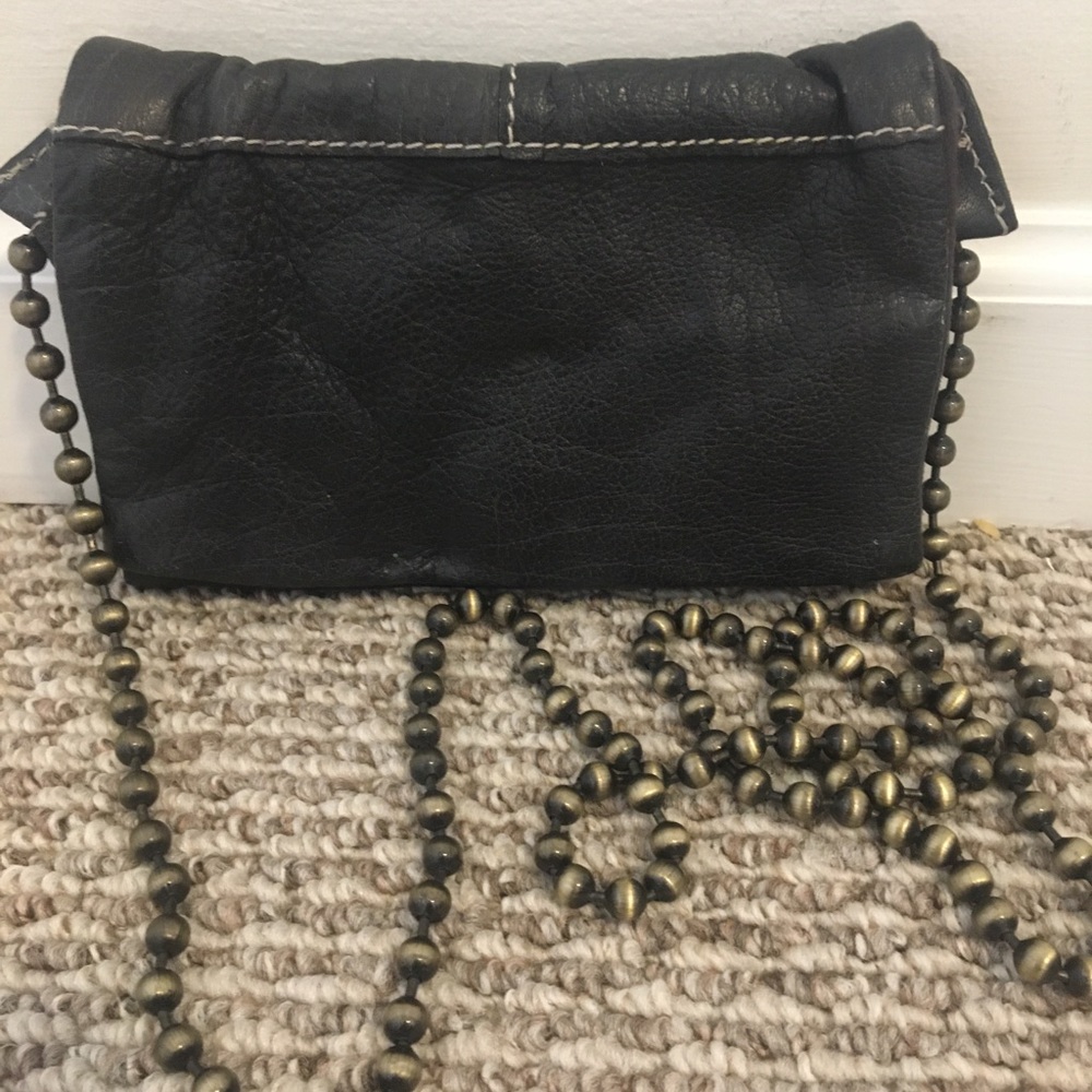 Free People Faux Leather Clutch